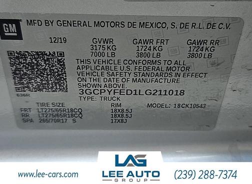 2020 Chevrolet Silverado 1500 LT Trail Boss