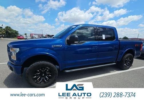 Blue Jeans Metallic 2015 Ford F-150 XLT