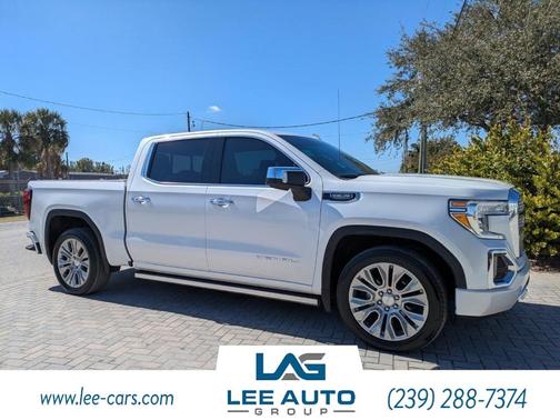 White Frost Tri-Coat 2022 GMC Sierra 1500 Limited Denali Truck