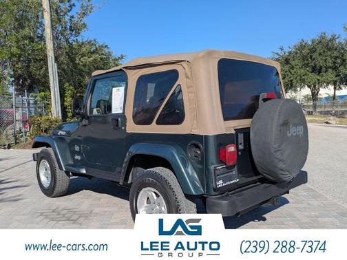 Shale Green Metallic 2004 Jeep Wrangler Sahara