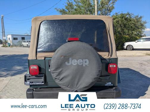 Shale Green Metallic 2004 Jeep Wrangler Sahara