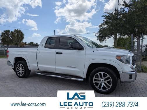 Super White 2018 Toyota Tundra SR5