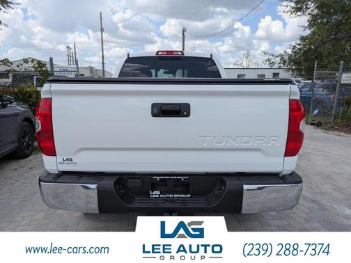Super White 2018 Toyota Tundra SR5