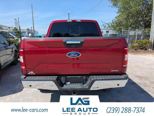 Ruby Red Metallic Tinted Clearcoat 2018 Ford F-150 XLT