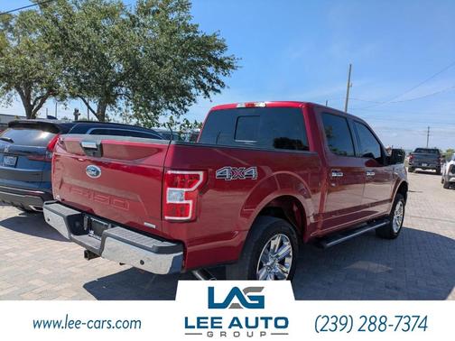 Ruby Red Metallic Tinted Clearcoat 2018 Ford F-150 XLT