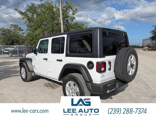 Bright White Clearcoat 2021 Jeep Wrangler Unlimited Sport