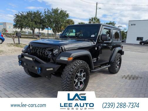 Black Clearcoat 2021 Jeep Wrangler Sport