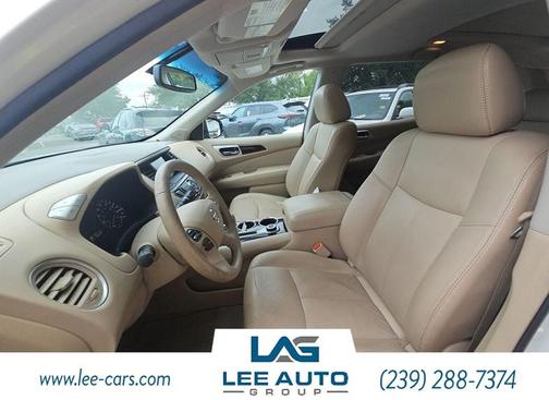 Moonlight White 2013 Nissan Pathfinder SL