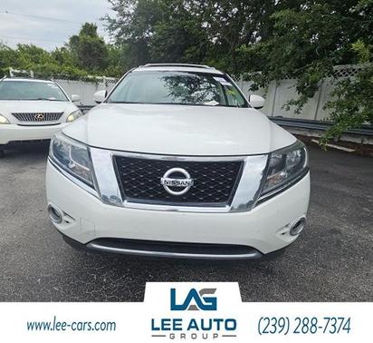 Moonlight White 2013 Nissan Pathfinder SL