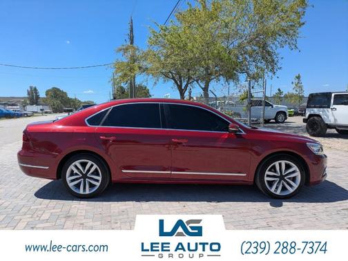 Fortana Red Metallic 2017 Volkswagen Passat 1.8T SEL Premium