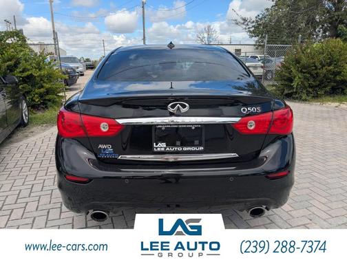 2016 INFINITI Q50 3.0t Red Sport 400