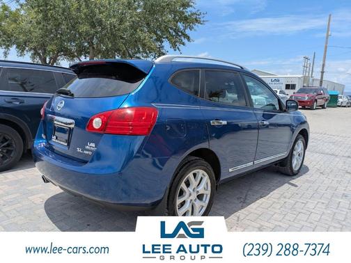 Indigo Blue 2011 Nissan Rogue SV
