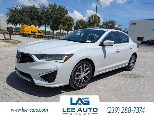 Platinum White Pearl 2020 Acura ILX Premium Package
