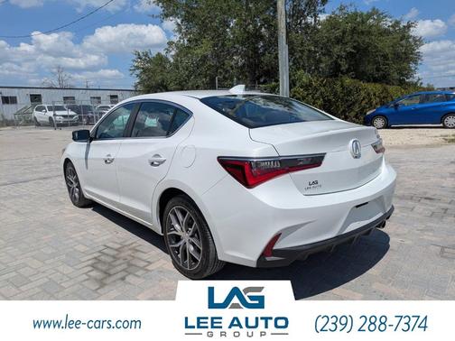 Platinum White Pearl 2020 Acura ILX Premium Package