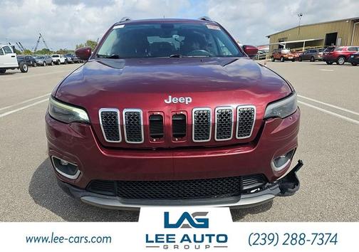 Velvet Red Pearlcoat 2019 Jeep Cherokee Limited