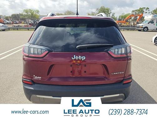 Velvet Red Pearlcoat 2019 Jeep Cherokee Limited