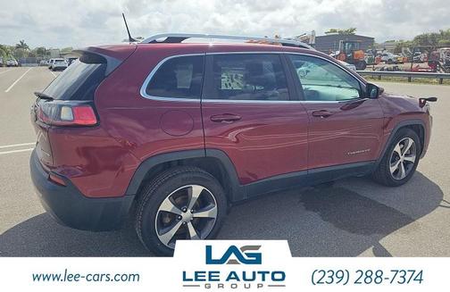 Velvet Red Pearlcoat 2019 Jeep Cherokee Limited