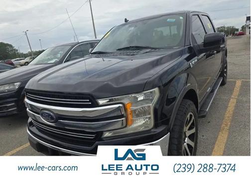 Shadow Black 2018 Ford F-150 Lariat