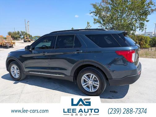 Stone Blue Metallic 2022 Ford Explorer XLT