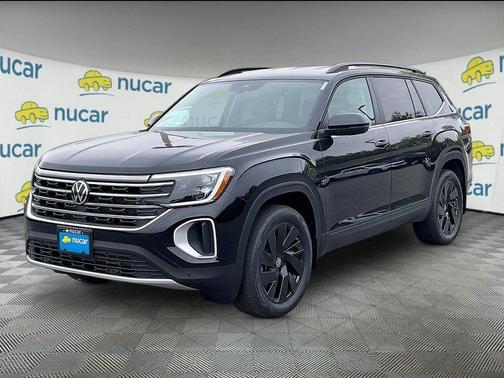 Black 2026 Volkswagen Atlas 2.0T SE W/TECHNOLOGY