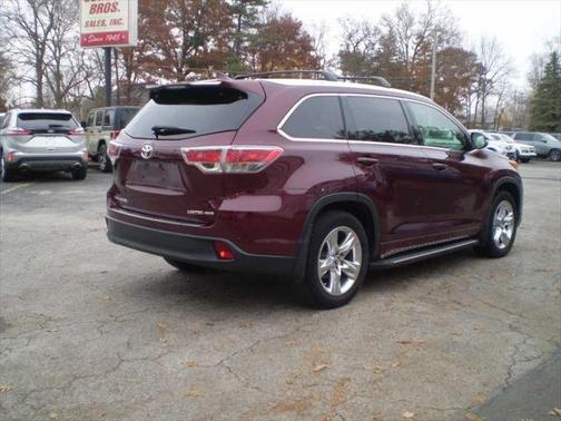 Ooh La La Rouge Mica 2016 Toyota Highlander AWD 4dr V6 Limited (Natl)