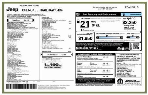 2020 Jeep Cherokee Trailhawk