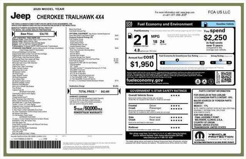 2020 Jeep Cherokee Trailhawk