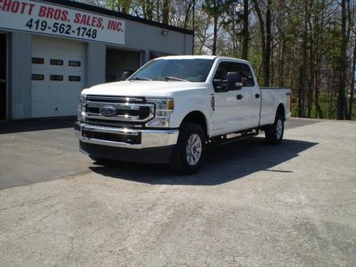 Oxford White 2020 Ford F-350 XLT 4WD Crew Cab 8' Box