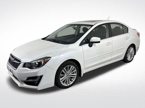 Crystal White Pearl 2015 Subaru Impreza 2.0i Premium