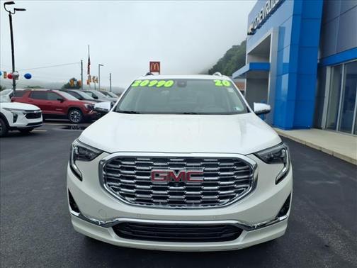 White Frost Tricoat 2020 GMC Terrain Denali