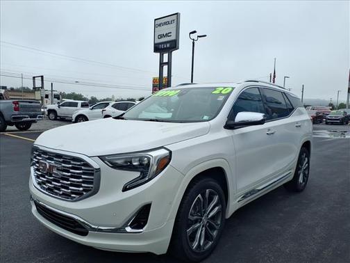 White Frost Tricoat 2020 GMC Terrain Denali