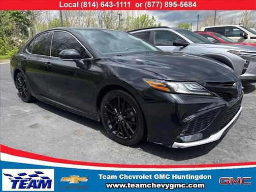 Midnight Black Metallic 2023 Toyota Camry XSE