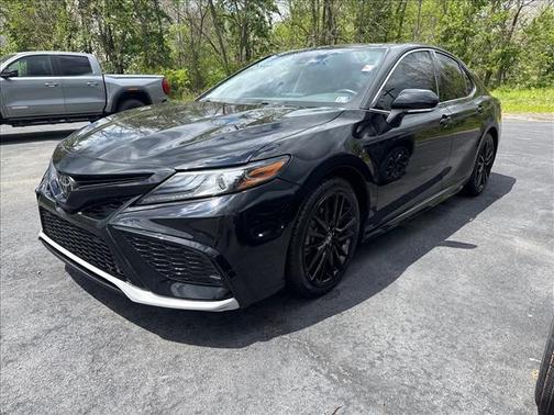 Midnight Black Metallic 2023 Toyota Camry XSE