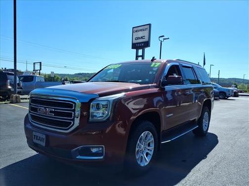 Crimson Red Tintcoat 2017 GMC Yukon SLT