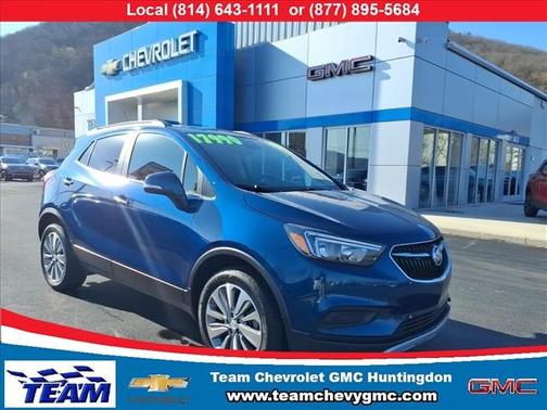 Deep Azure Metallic 2019 Buick Encore Preferred