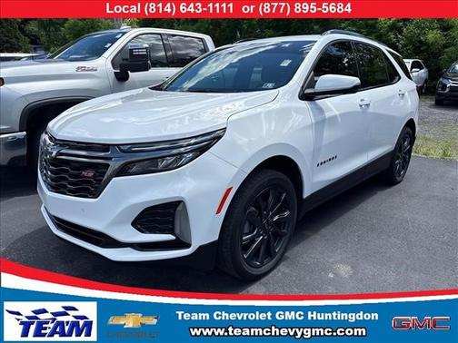 Summit White 2022 Chevrolet Equinox AWD RS