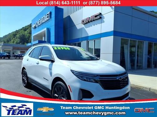 Summit White 2022 Chevrolet Equinox AWD RS