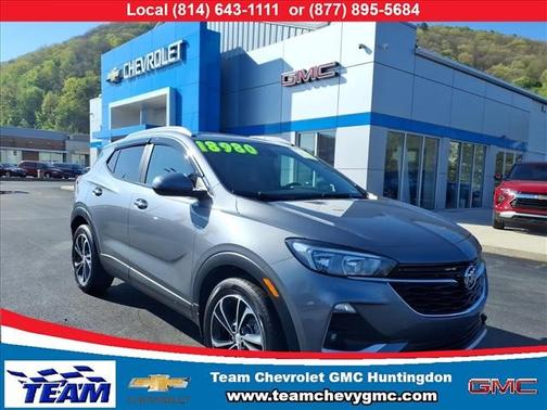 Satin Steel Metallic 2021 Buick Encore GX Select