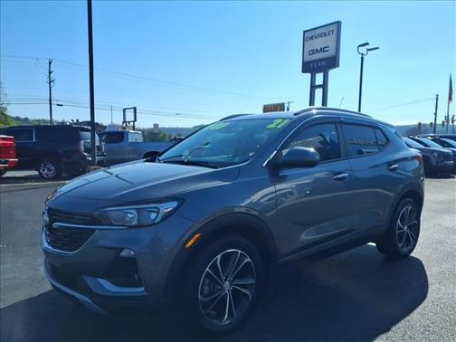 Satin Steel Metallic 2021 Buick Encore GX Select