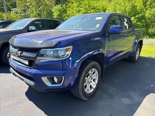 Blue 2017 Chevrolet Colorado LT
