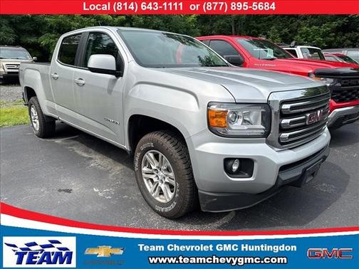 Quicksilver Metallic 2019 GMC Canyon SLE