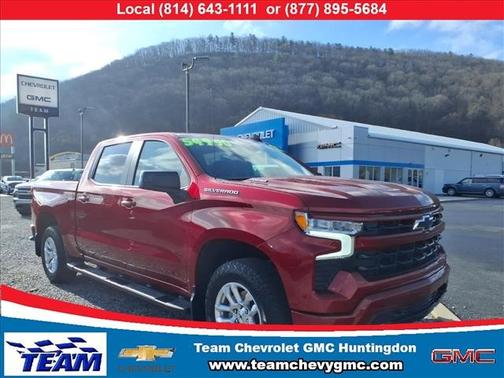 Radiant Red Tintcoat 2025 Chevrolet Silverado 1500 RST