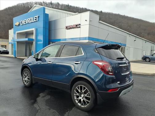 Deep Azure Metallic 2019 Buick Encore Sport Touring
