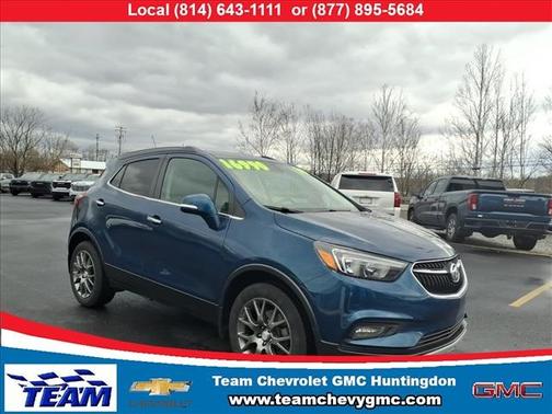 Deep Azure Metallic 2019 Buick Encore Sport Touring