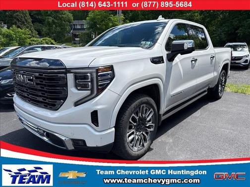 White Frost Tricoat 2024 GMC Sierra 1500 Denali Ultimate