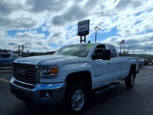 Summit White 2018 GMC Sierra 2500 SLE