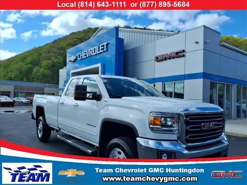 Summit White 2018 GMC Sierra 2500 SLE
