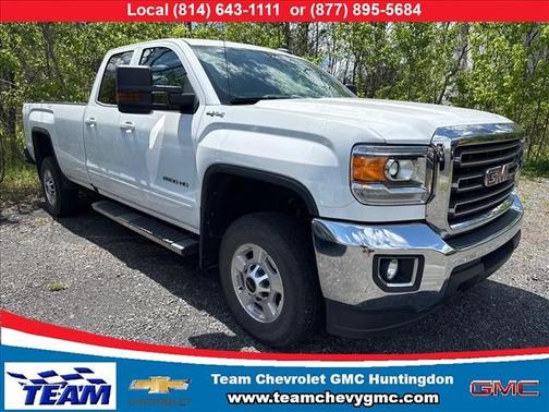 White 2018 GMC Sierra 2500 SLE