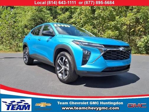 Marina Blue Metallic 2025 Chevrolet Trax FWD 1RS