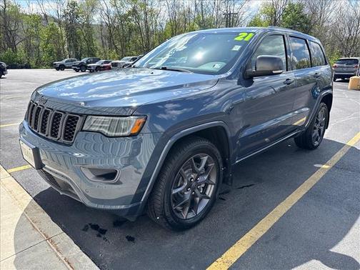 Slate Blue Pearlcoat 2021 Jeep Grand Cherokee 80th Anniversary 4x4